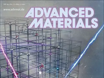 Advanced Materials 2017 journal front cover featuring Exaddon research